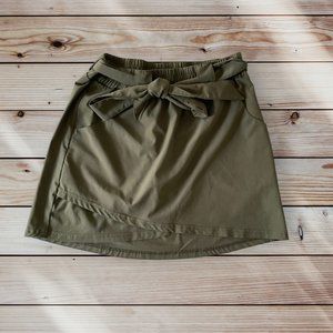 RBX Golf Skirt in Olive - Size Small